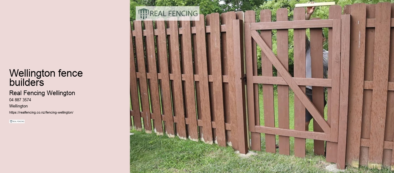 wellington fence builders